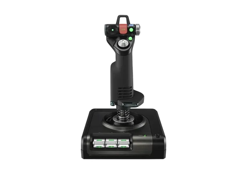 Joystick Logitech G X52 Pro HOTAS, Throttle and Stick Simulation Controller 