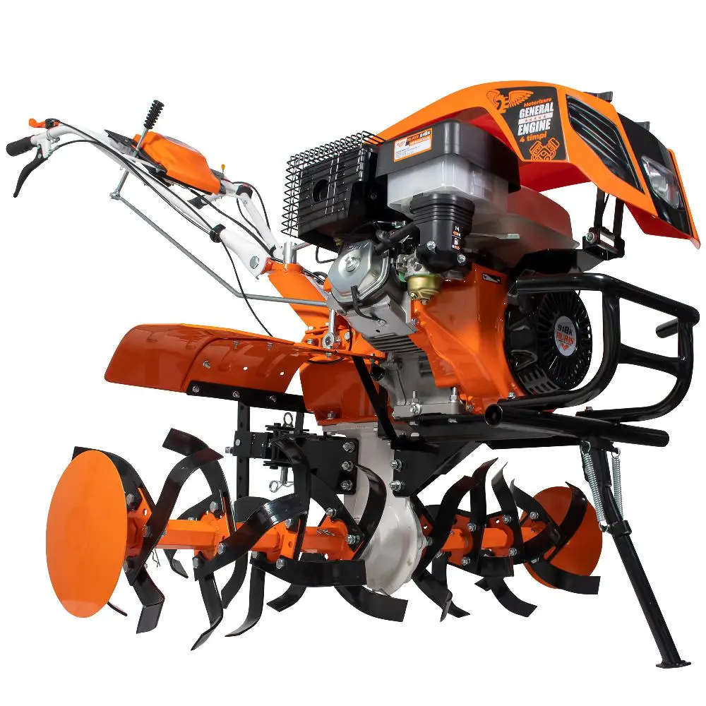 Motocultor Ruris 918ACC + roti cauciuc 6.00-12+rarita+plug reversibil rev2+roti metalice 500+set contragreutati 20kg