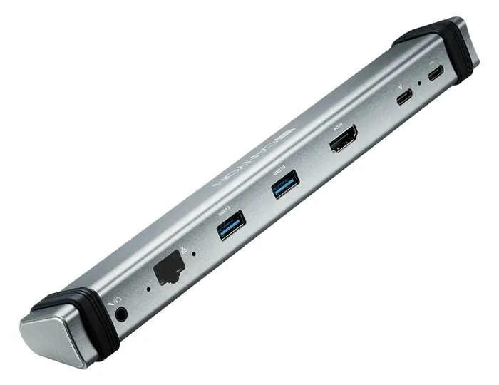 Docking Station Canyon DS-6, 6-in-1, 2xUSB Type-C, 2xUSB 3.0, 1xHDMI 2.0, 1xLAN, 3.5mm