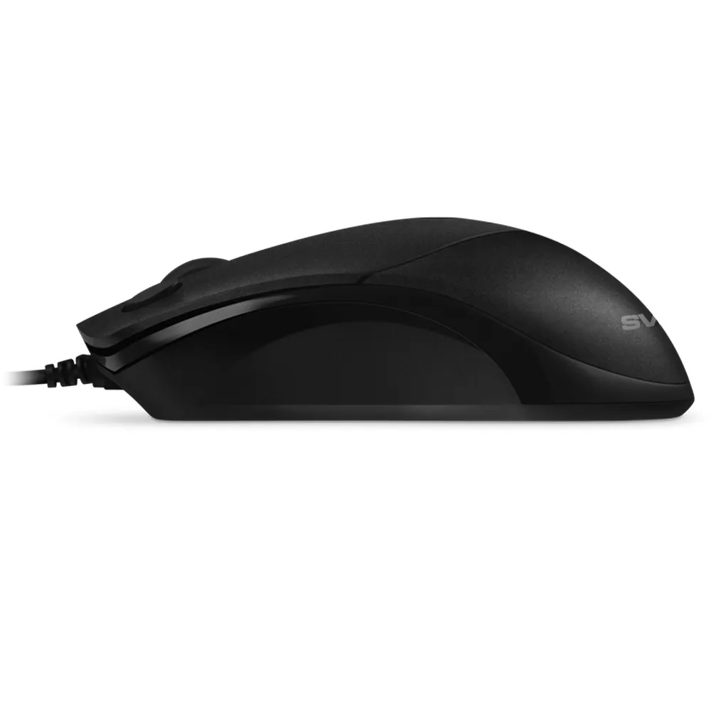 Mouse SVEN RX-95, Optical, 1000-4000 dpi, 6 buttons, Ambidextrous, Black, USB                       