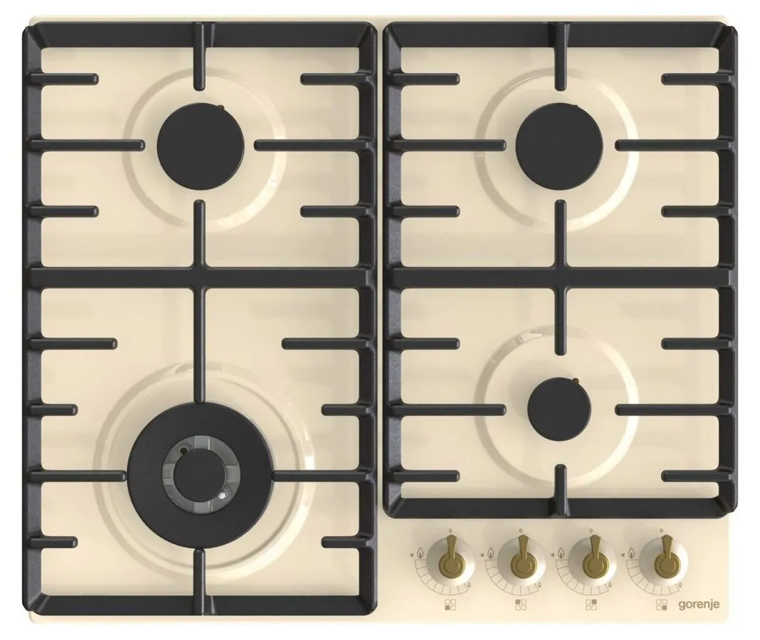 Plită pe gaz Gorenje GW 642 CLI, Bej