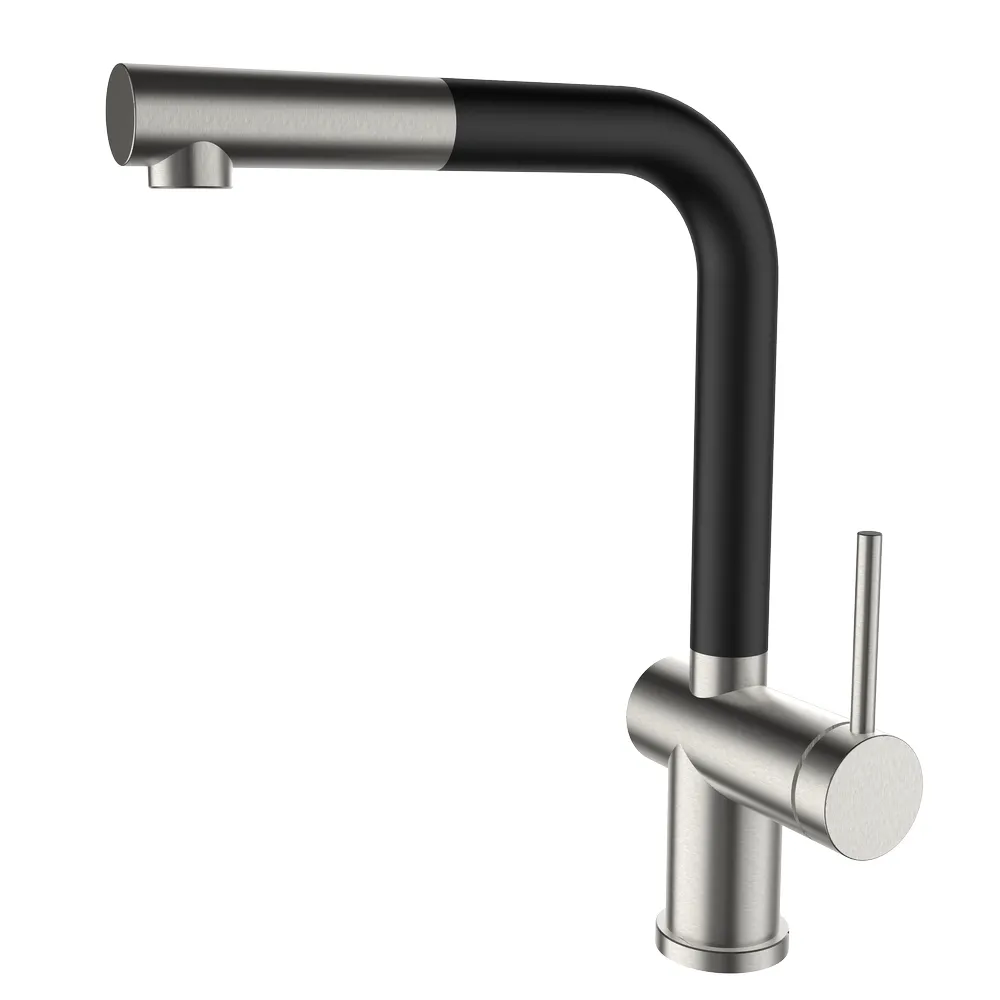 Baterie bucatarie SanDonna RIVA (Crom-Negru)