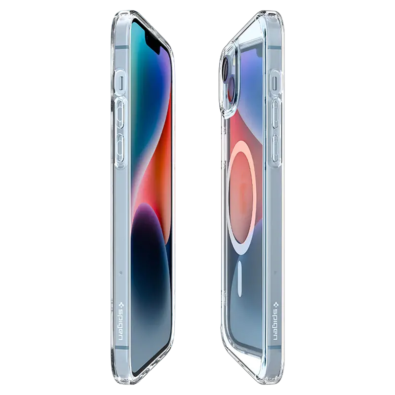 Чехол Spigen iPhone 14, Ultra Hybrid Mag Magsafe, Белый