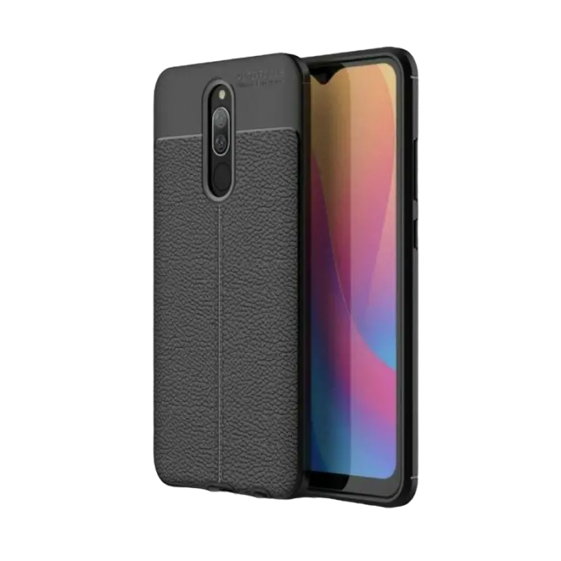 Чехол Xcover Xiaomi RedMi 8A, Leather, Чёрный