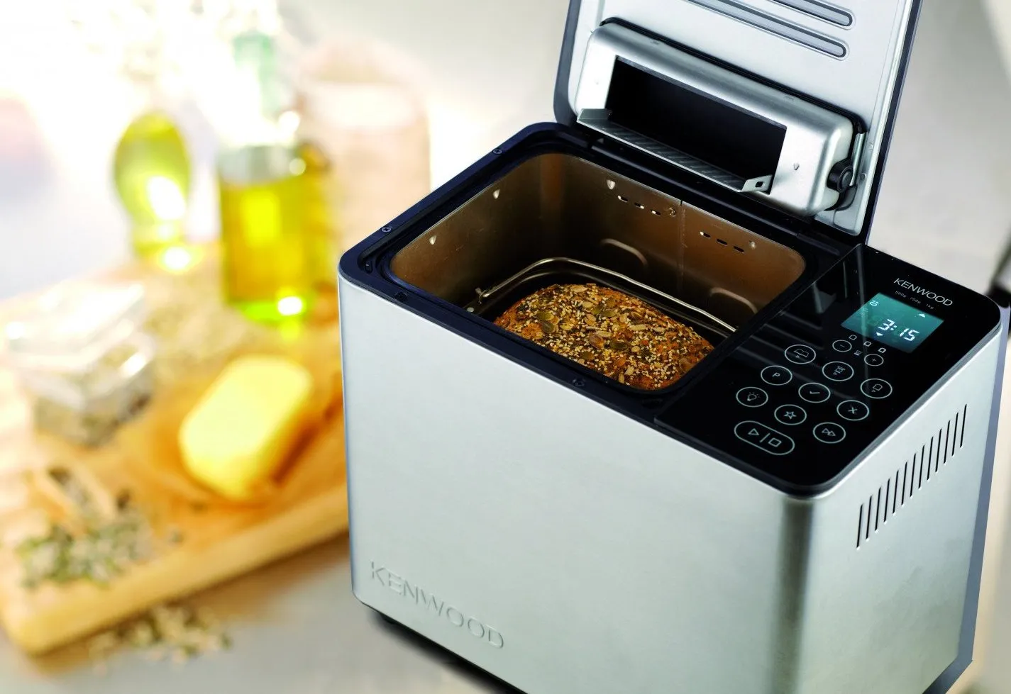 Хлебопечка Kenwood BM450, Серебристый