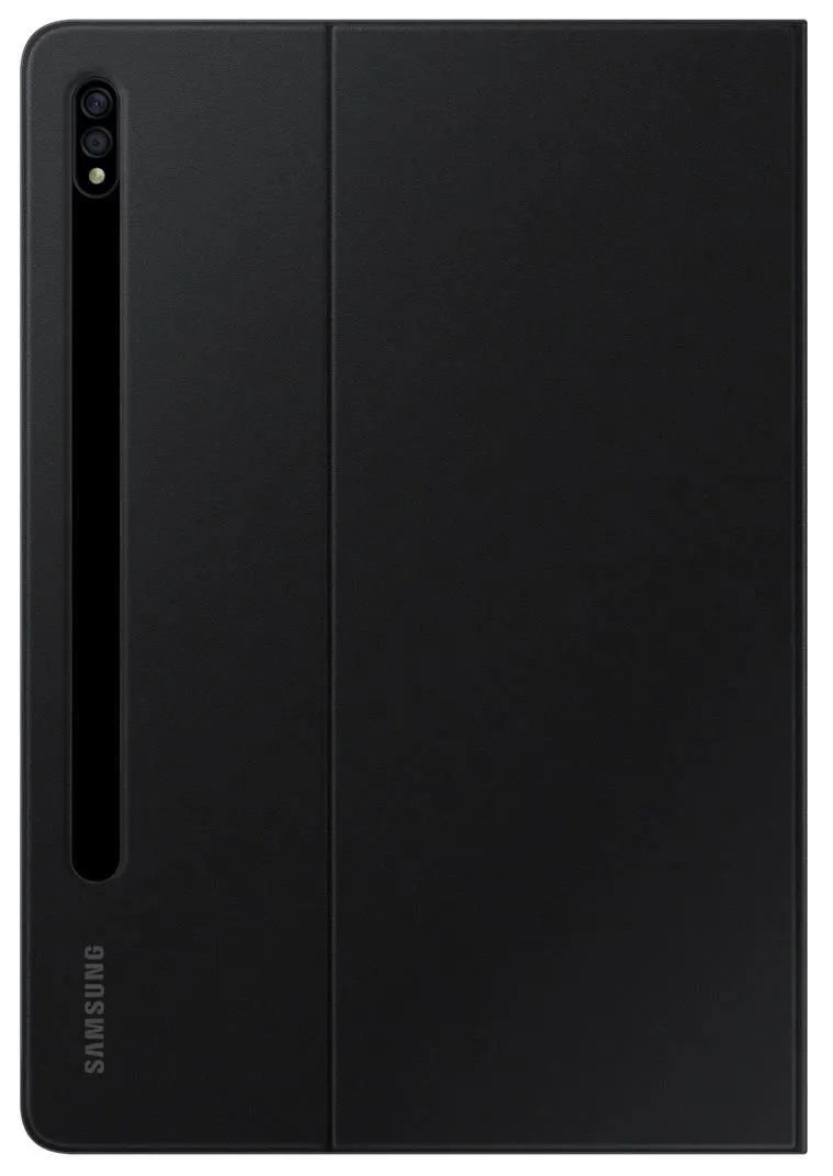 Husă pentru tabletă Samsung Tab S7 Book Cover, 11", Poliuretan, Negru