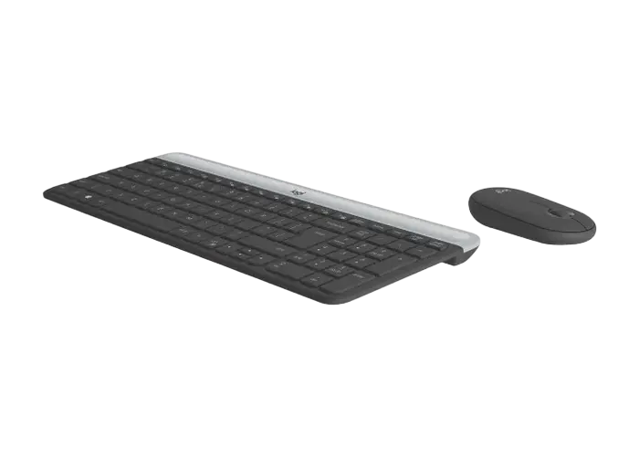 Клавиатура и мышь Logitech MK470, Беспроводное, Чёрный