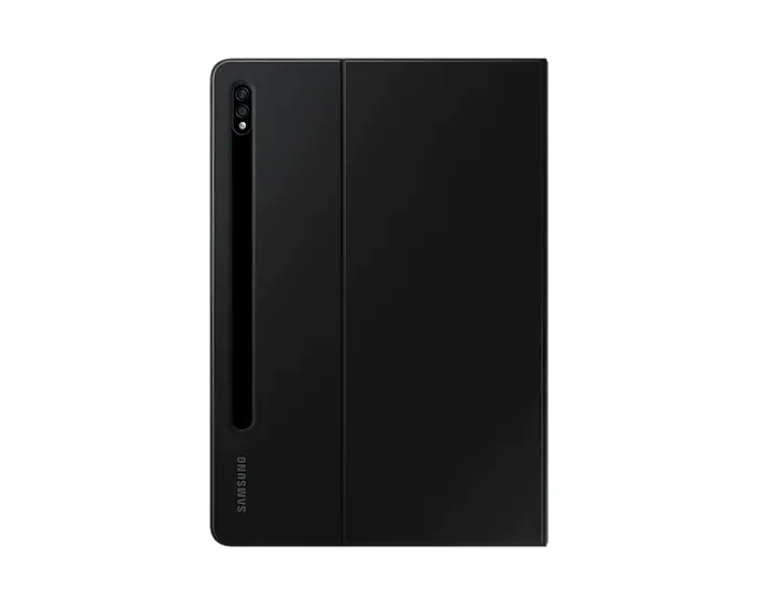 Husă pentru tabletă Samsung Tab S7 Book Cover, 11", Poliuretan, Negru