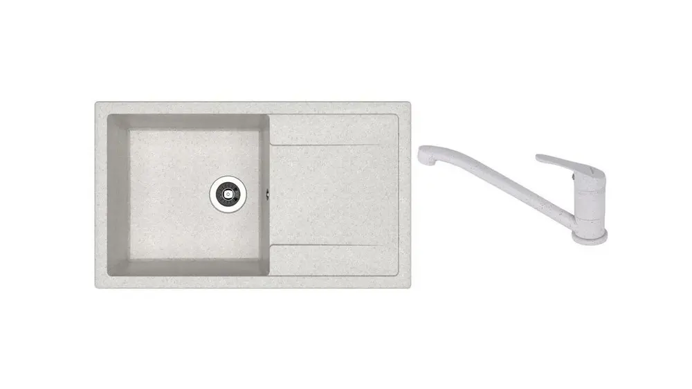 НАБОР мойка Dr Gans Techno 860 + SanDonna F 1066 серый