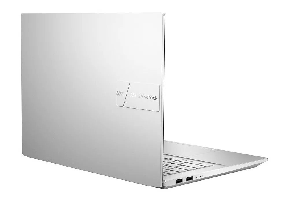 Laptop 14" ASUS Vivobook Pro 14 OLED M3401QA, Cool Silver, AMD Ryzen 5 5600H, 8GB/256GB, Fără SO
