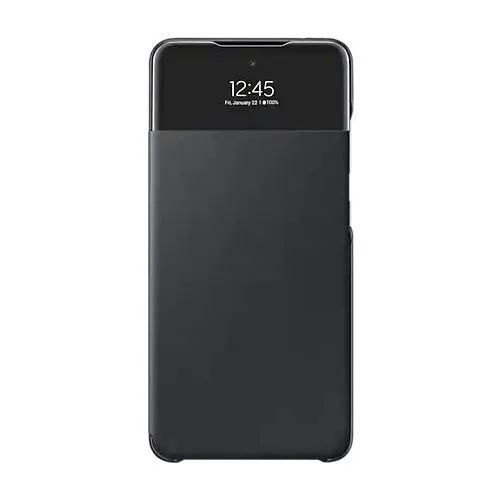Husă tip carte Samsung S View Wallet Cover Galaxy A52, Negru