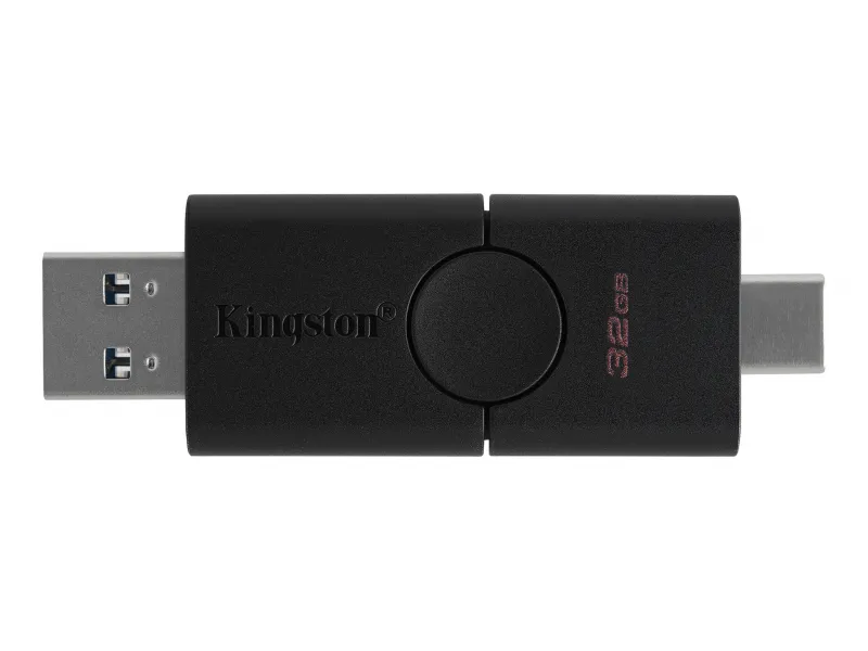 USB Flash накопитель Kingston DataTraveler Duo, 32Гб, Чёрный