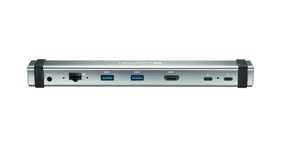 Docking Station Canyon DS-6, 6-in-1, 2xUSB Type-C, 2xUSB 3.0, 1xHDMI 2.0, 1xLAN, 3.5mm