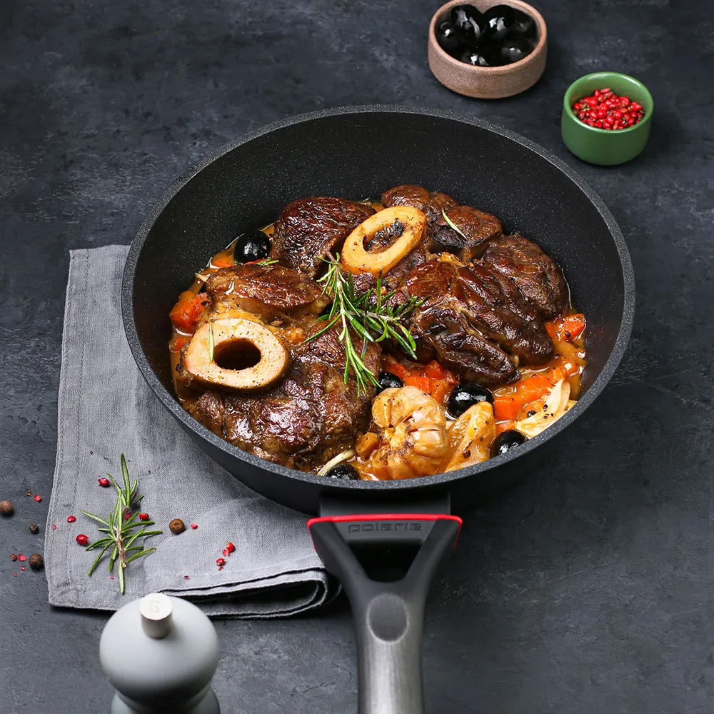 Tigaie Polaris PRO collection-26FP, 26cm, Negru