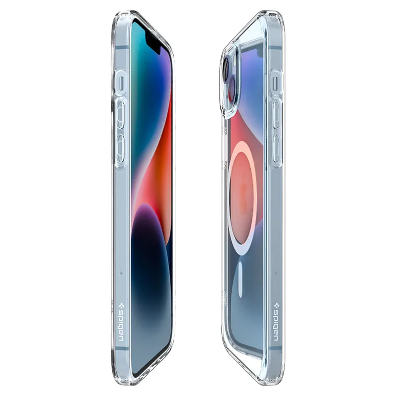 Чехол Spigen iPhone 14, Ultra Hybrid Mag Magsafe, Белый