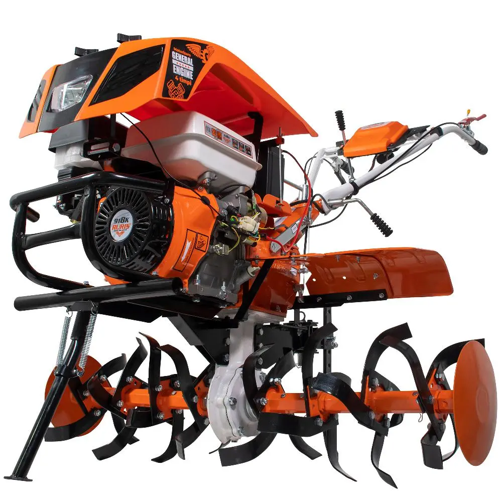 Motocultor Ruris 918ACC + roti cauciuc 6.00-12+rarita+plug reversibil rev2+roti metalice 500+set contragreutati 20kg