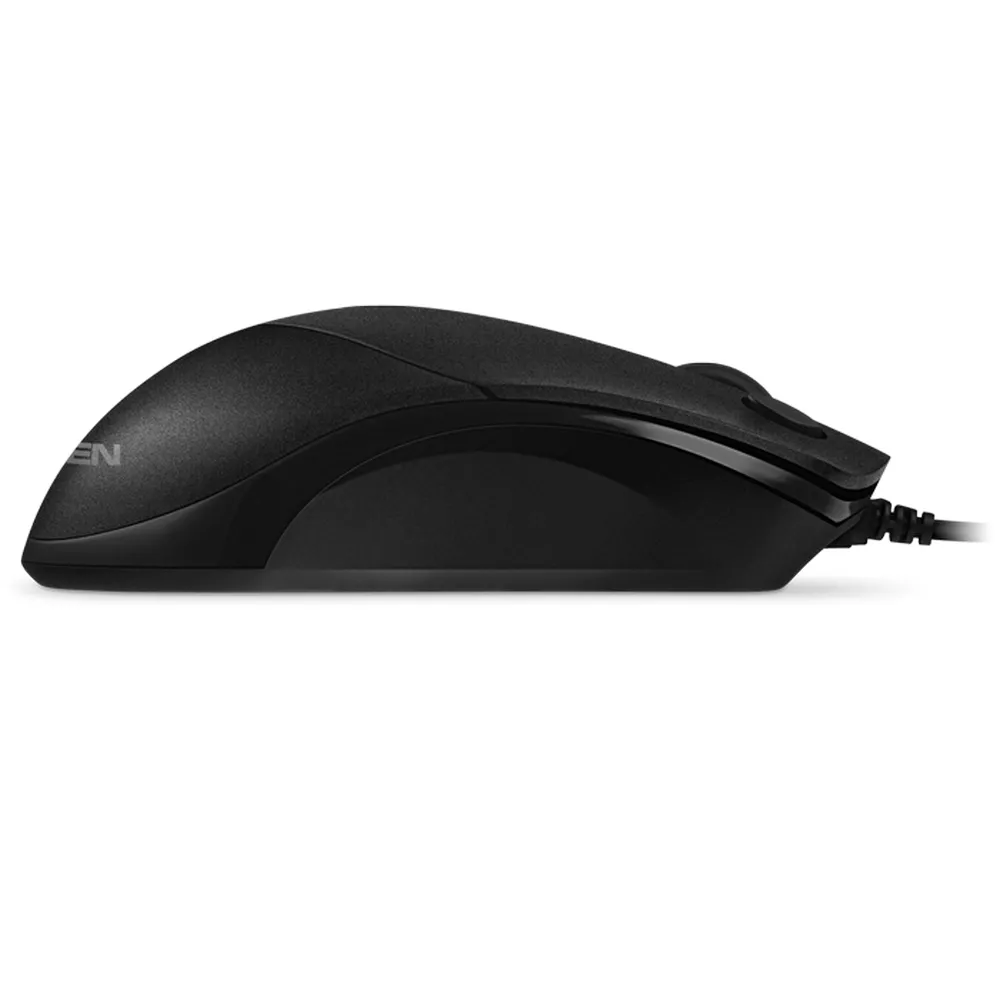 Mouse SVEN RX-95, Optical, 1000-4000 dpi, 6 buttons, Ambidextrous, Black, USB                       
