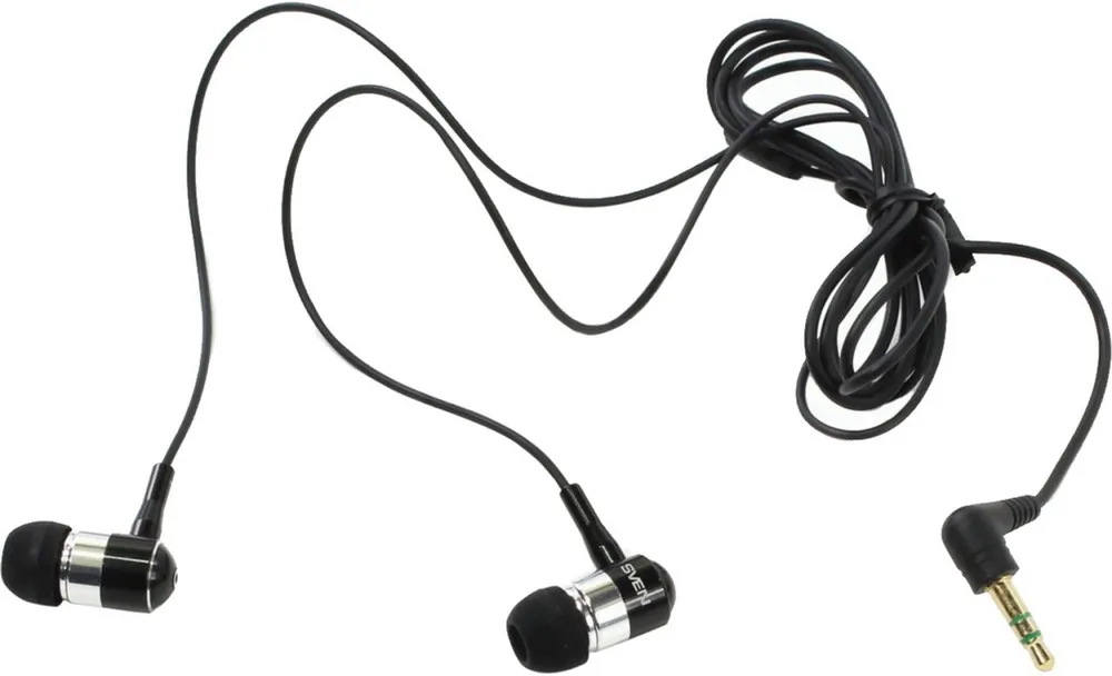 Căști SVEN SEB 10 BK, Negru/Argintiu