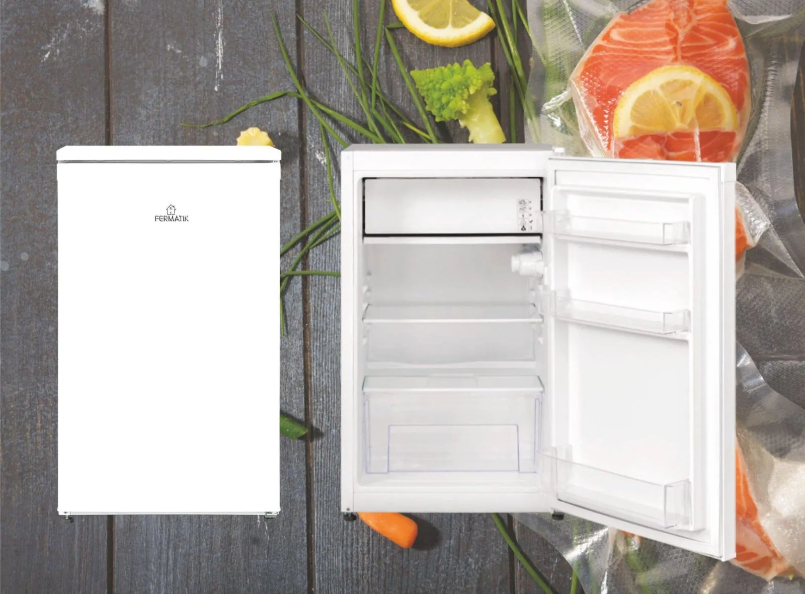 Frigider Fermatik TMRGN1001, Alb