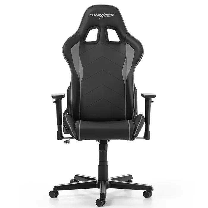 Scaun Gaming DXRacer Formula, PU Piele, Negru/Gri