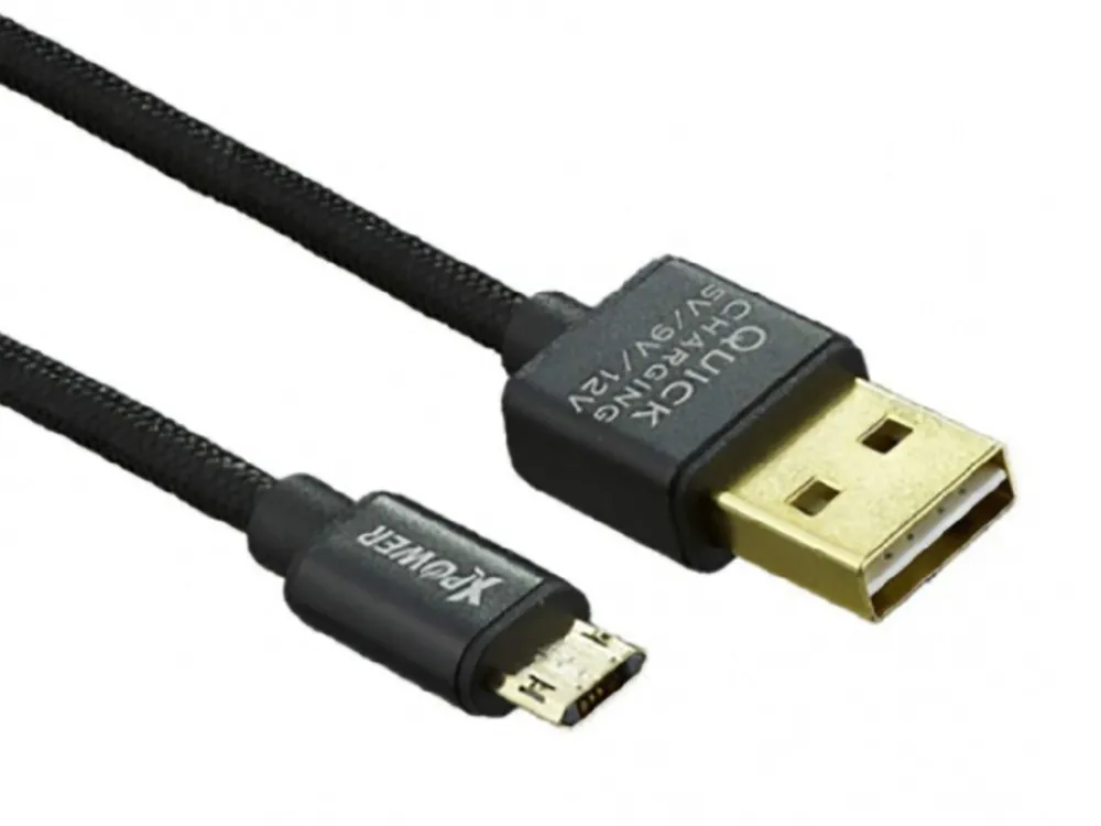 Micro-USB Cable Xpower, Speed Cable, Black