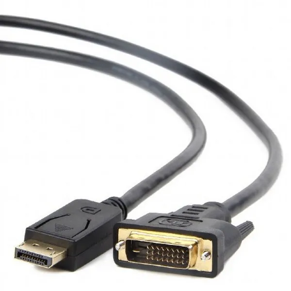 Cablu Video Cablexpert CC-DPM-DVIM-6, DisplayPort (M) - DVI-D (M), 1,8m, Negru