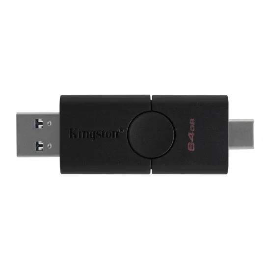 USB Flash накопитель Kingston DataTraveler Duo, 64Гб, Чёрный