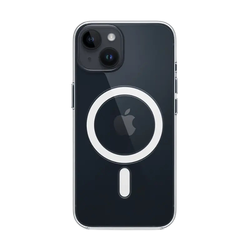 Original iPhone 14 Plus Clear Case with MagSafe Model A2915