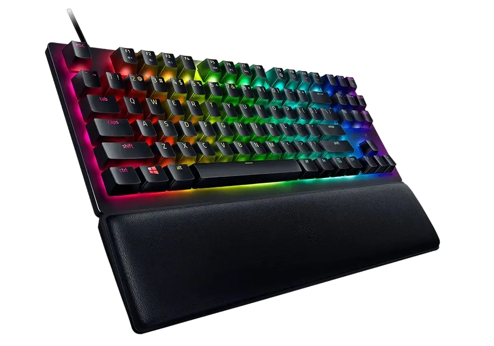 Клавиатура RAZER Huntsman V2, Проводное, Чёрный