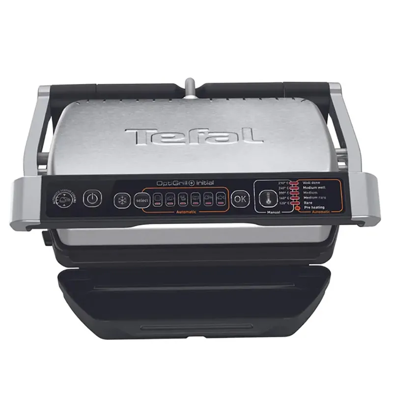 Grătar electric Tefal GC706D34, 2000W, Negru | Argintiu