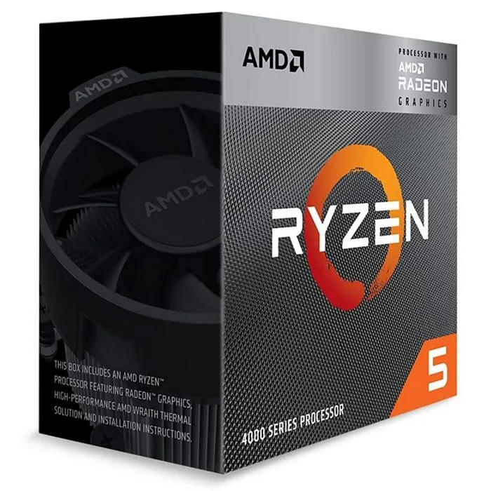 Процессор AMD Ryzen 5 4600G, Radeon Graphics, Box