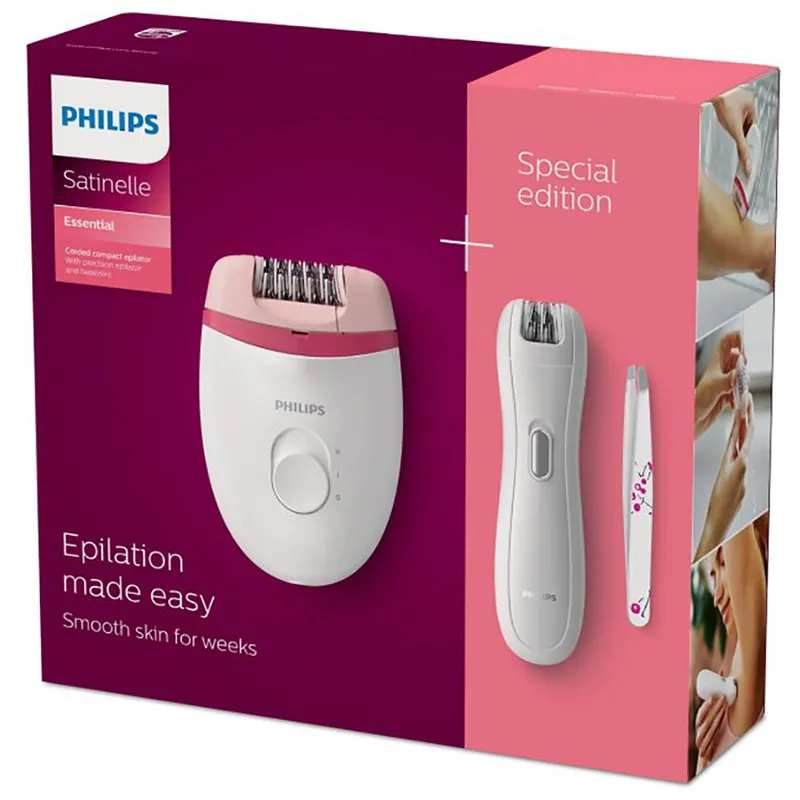 Epilator PHILIPS BRP506/00, Alb Roz