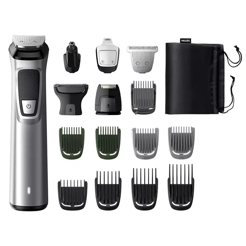 Trimmer pentru bărbați Philips Series 7000 MG7736/15, Argintiu | Negru
