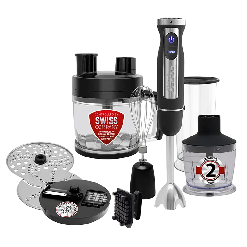 Blender de mână Polaris PHB1589AL, Negru