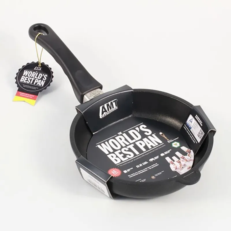 Сковорода AMT Gastroguss AMTI-520-E, 1л, 20см, Чёрный