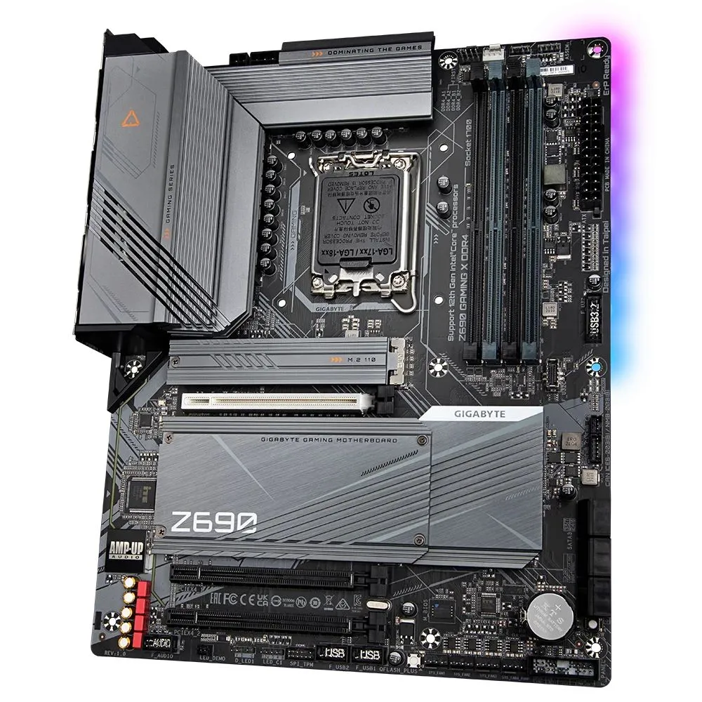 Материнская плата Gigabyte Z690 GAMING X DDR4, LGA1700, Intel Z690, ATX