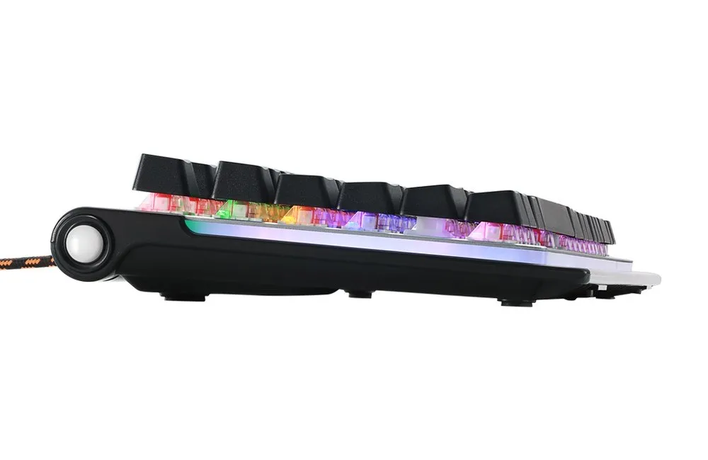 Клавиатура Canyon Interceptor, Проводное, Черный/Серебристый