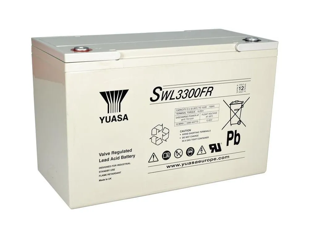 Acumulator UPS Yuasa SWL3300/FR, 12V, 110,2Ah