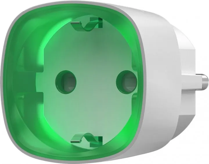 Priză inteligentă Ajax, Alb