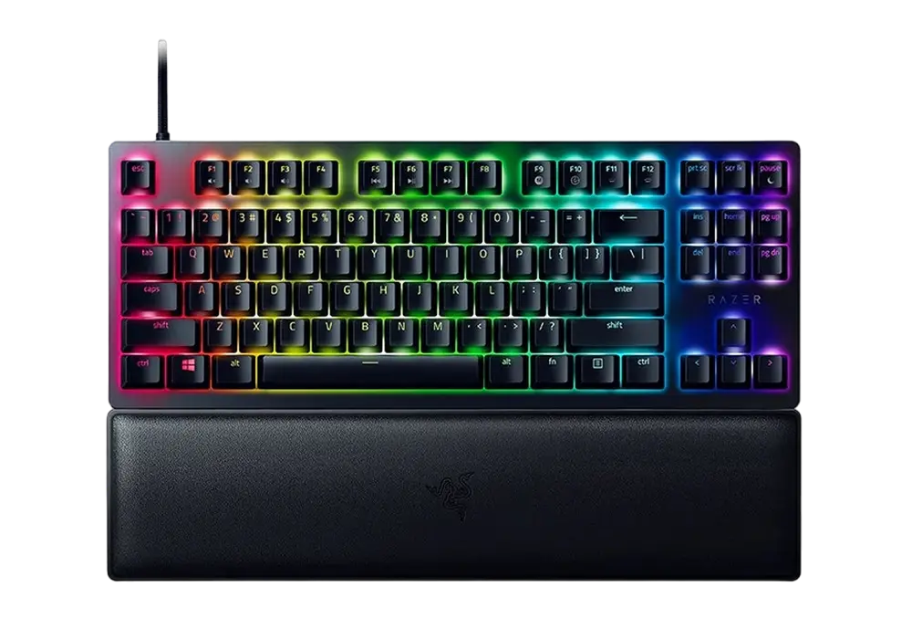 Клавиатура RAZER Huntsman V2, Проводное, Чёрный