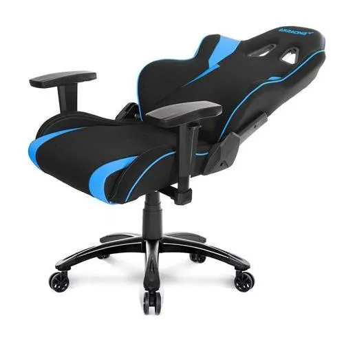 Scaun Gaming AKRacing CORE EX SE, Textil, Negru/Albastru
