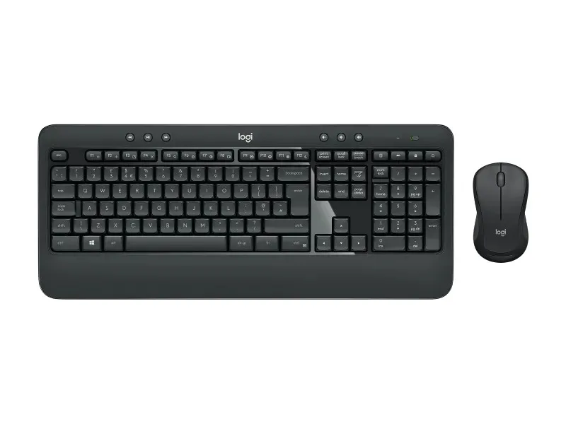 Клавиатура и мышь Logitech MK540, Беспроводное, Чёрный