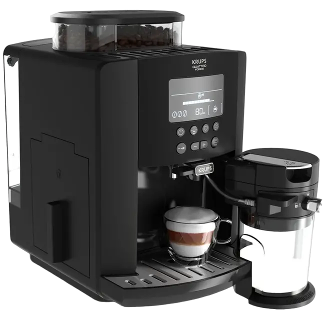 Кофемашина Krups EA819N10, Чёрный