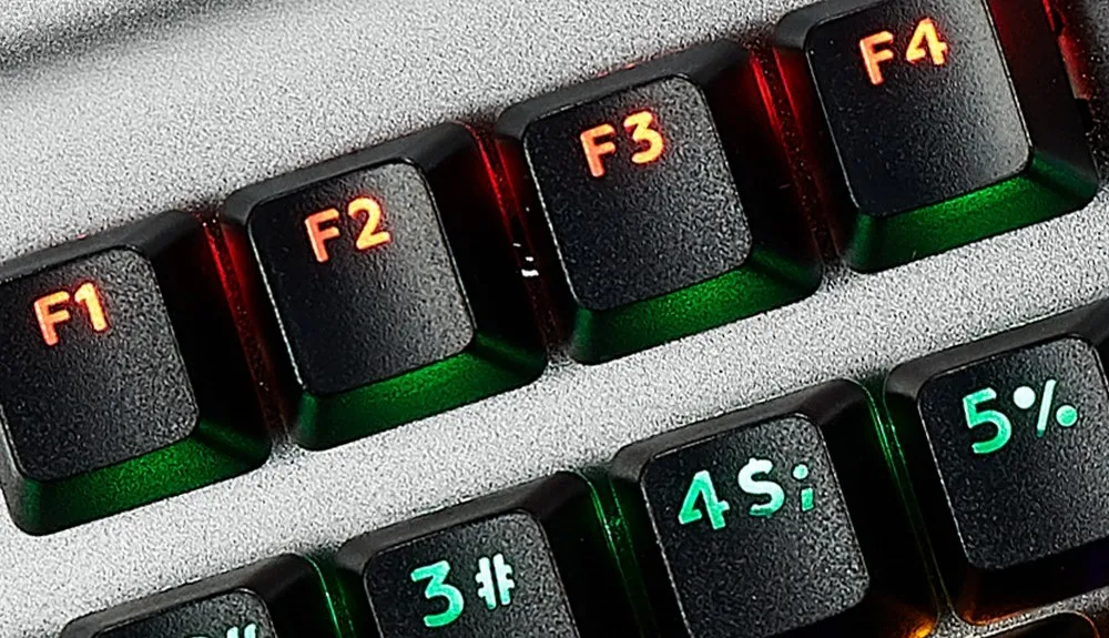 Клавиатура Canyon Interceptor, Проводное, Черный/Серебристый