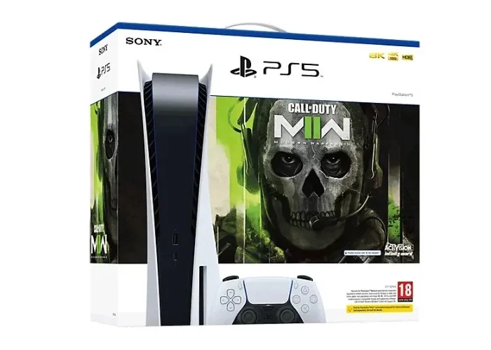 Consolă de jocuri SONY PlayStation 5 Digital Edition, Alb, "Call of Duty: Modern Warfare II"