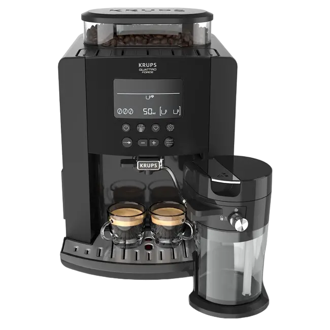 Кофемашина Krups EA819N10, Чёрный