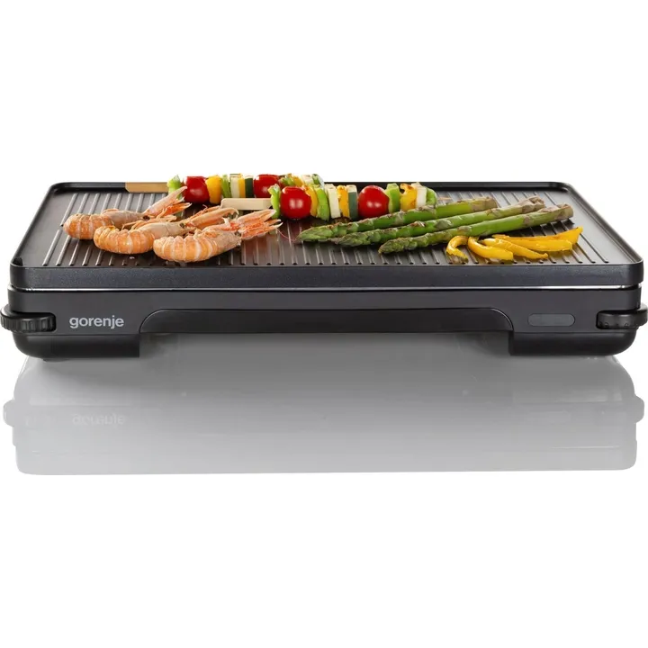 Электрический Гриль Gorenje TG2000LCB, 1800 Вт, Чёрный