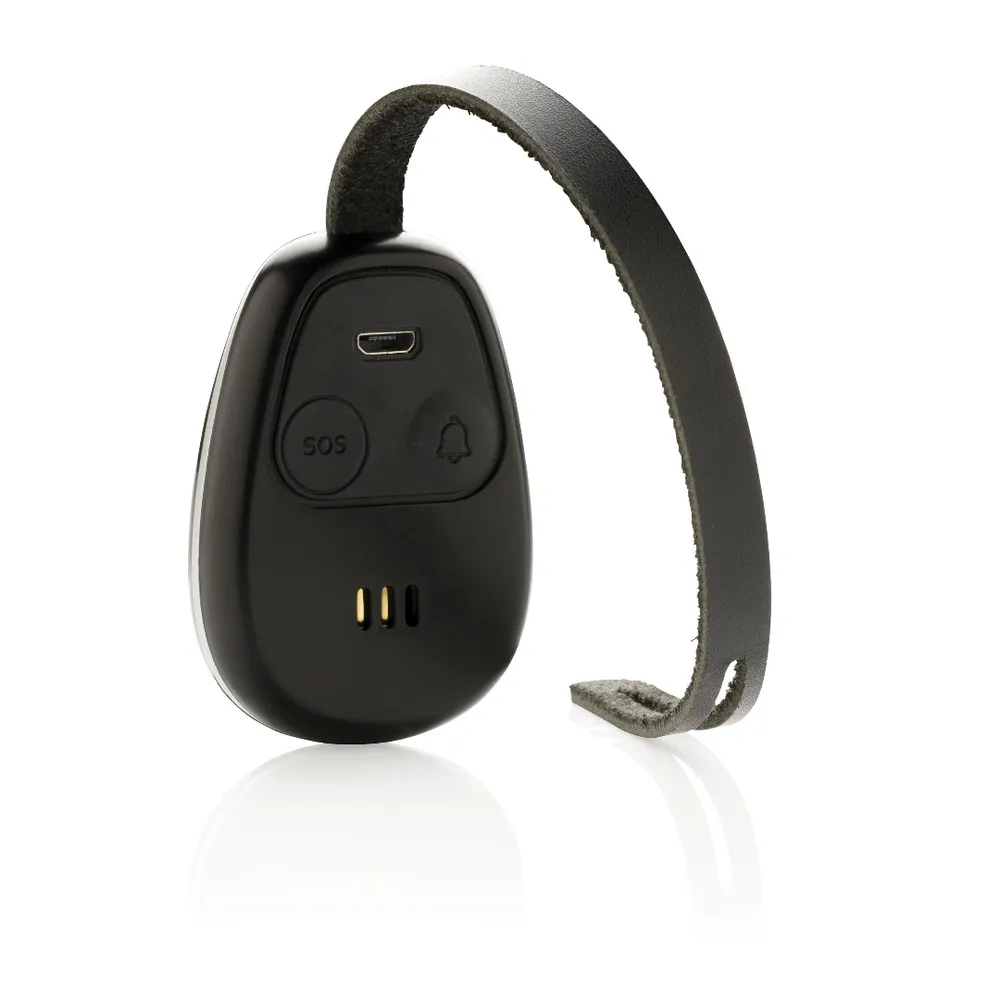 Accesorii pentru geanta Bobby Cathy Protection Charm, ABS Plastic , Negru