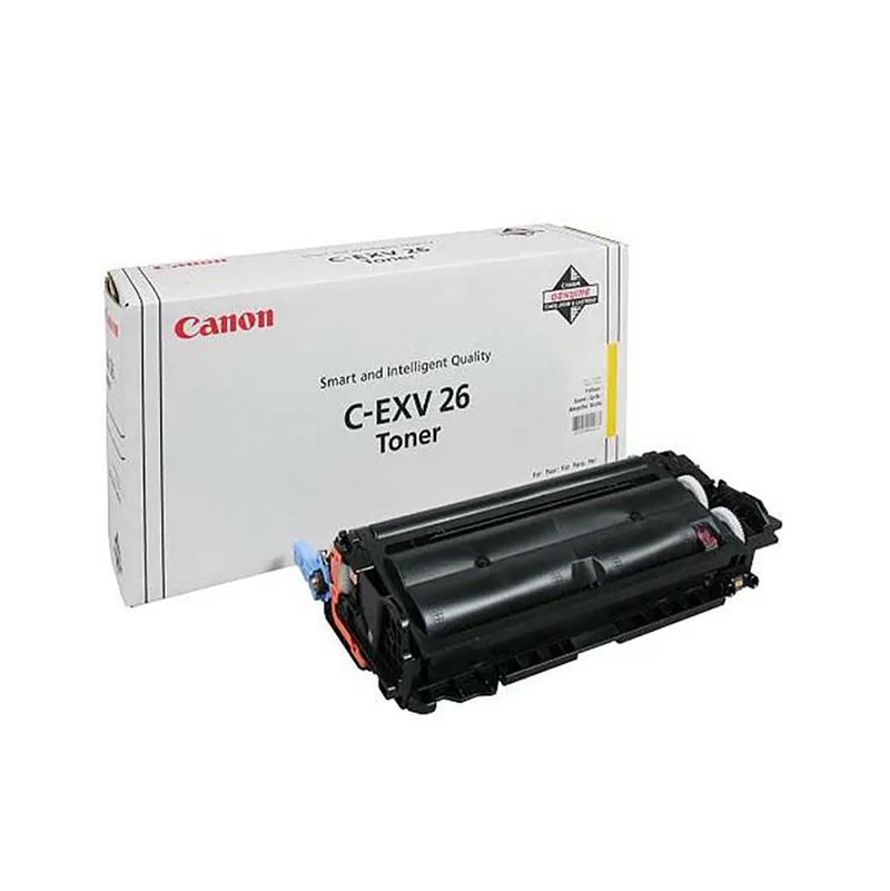 Cartuș pentru imprimantă Canon C-EXV26 (1657B006), 1,09kg, Galben