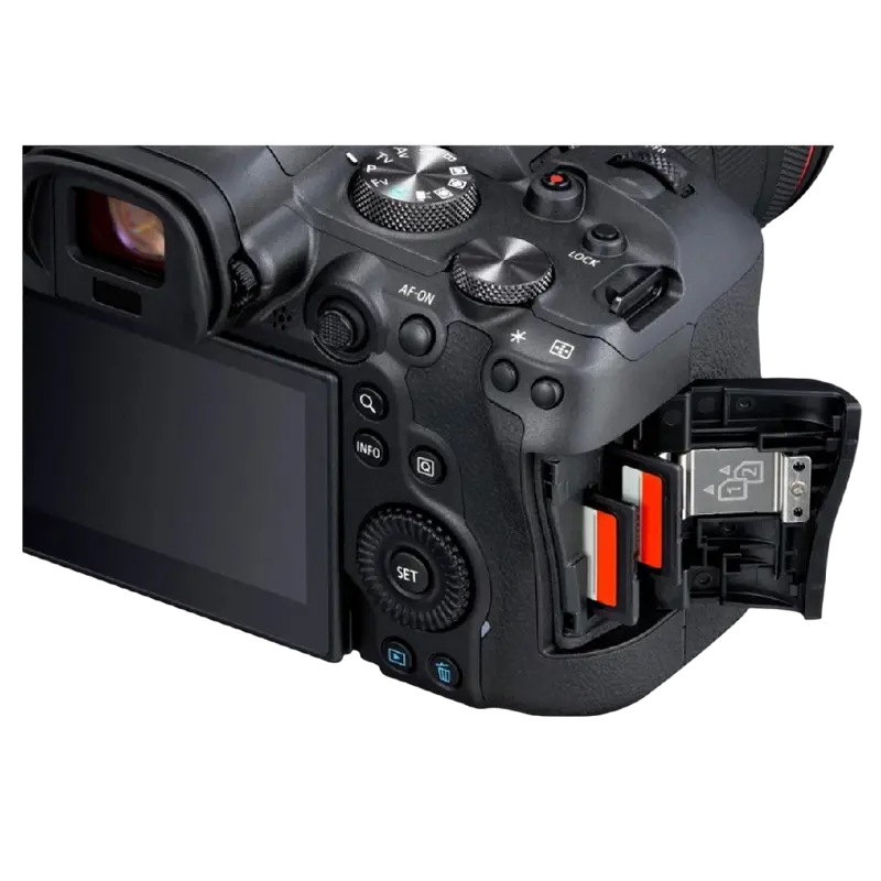 Aparat Foto Mirrorless Canon EOS R6 MkII RF 24-105 IS, Negru